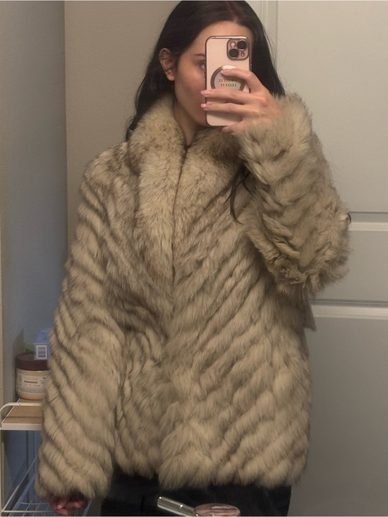 Saga Furs Jackets & Blazers - Saga Fox | Plush Cream Faux Fur Coat | OS, fits like Size S/M